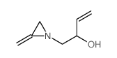 1-Aziridineethanol, a-ethenyl-2-methylene- Structure