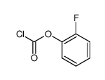 2-fluorophenyl chloroformate Structure