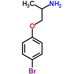 1-(4-Bromophenoxy)-2-propanamine结构式