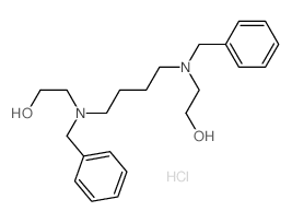2-[benzyl-[4-(benzyl-(2-hydroxyethyl)amino)butyl]amino]ethanol结构式