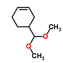 4-(Dimethoxymethyl)cyclohexene structure
