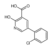 5-(2-chlorophenyl)-2-oxo-1H-pyridine-3-carboxylic acid Structure