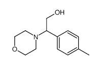 2-(4-methylphenyl)-2-morpholin-4-ylethanol Structure