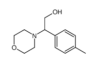 2-(4-methylphenyl)-2-morpholin-4-ylethanol结构式