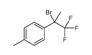 1-(2-bromo-1,1,1-trifluoropropan-2-yl)-4-methylbenzene Structure