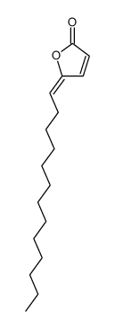 (E)-5-tridecylidenefuran-2(5H)-one结构式