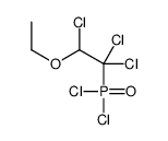 1,1,2-trichloro-1-dichlorophosphoryl-2-ethoxyethane Structure