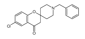1'-benzyl-6-chlorospiro[3H-chromene-2,4'-piperidine]-4-one Structure