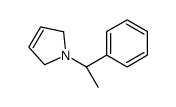 1-[(1S)-1-phenylethyl]-2,5-dihydropyrrole Structure