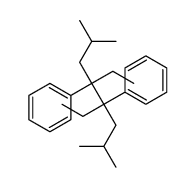(4,5-diethyl-2,7-dimethyl-5-phenyloctan-4-yl)benzene结构式