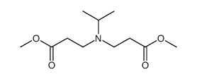 methyl N-(isopropyl)-N-(3-methoxy-3-oxopropyl)-beta-alaninate Structure