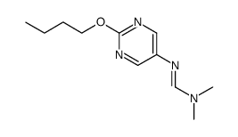 5-dimethylaminomethyleneamino-2-butoxypyrimidine结构式