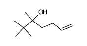 2,2,3-trimethyl-6-hepten-3-ol结构式