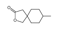 8-methyl-2-oxa-spiro[4.5]decan-3-one结构式