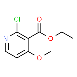 Ethyl 2-chloro-4-methoxynicotinate Structure