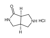 Cis-hexahydropyrrolo[3,4-c]pyrrol-1(2H)-one hydrochloride structure