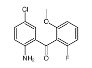 (2-amino-5-chlorophenyl)(2-fluoro-6-Methoxyphenyl)Methanone picture