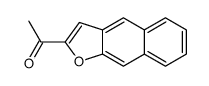 1-benzo[f][1]benzofuran-2-ylethanone结构式