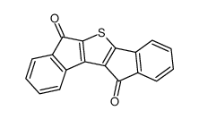 Diindeno(1,2-b:1',2'-d)thiophen-6,11-dion结构式
