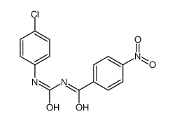 N-[(4-chlorophenyl)carbamoyl]-4-nitrobenzamide Structure