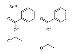 [benzoyloxy(diethoxy)stannyl] benzoate Structure