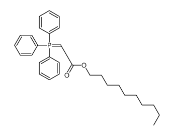 decyl 2-(triphenyl-λ5-phosphanylidene)acetate Structure