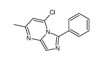 4-chloro-2-methyl-6-phenylimidazo[1,5-a]pyrimidine Structure