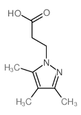 3-(3,4,5-trimethyl-1H-pyrazol-1-yl)propanoic acid picture