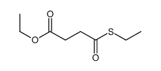 ethyl 4-ethylsulfanyl-4-oxobutanoate结构式