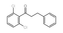 2',6'-DICHLORO-3-PHENYLPROPIOPHENONE structure