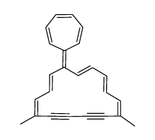 5,10-dimethyl-6,8-bisdehydroheptapentadecafulvalene Structure