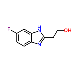 2-(5-Fluoro-1H-benzimidazol-2-yl)ethanol Structure