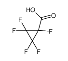 1,2,2,3,3-pentafluorocyclopropane-1-carboxylic acid Structure