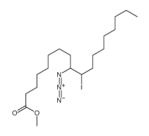 methyl 9-azido-10-iodooctadecanoate结构式