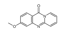 3-methoxypyrido[2,1-b]quinazolin-11-one Structure