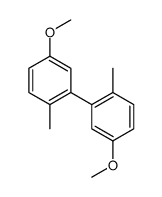 4-methoxy-2-(5-methoxy-2-methylphenyl)-1-methylbenzene结构式