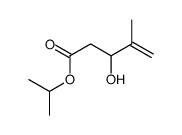 propan-2-yl 3-hydroxy-4-methylpent-4-enoate Structure