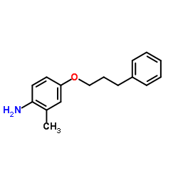 2-Methyl-4-(3-phenylpropoxy)aniline Structure