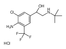 mabuterol hydrochloride结构式