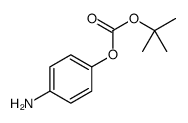 (4-aminophenyl) tert-butyl carbonate Structure
