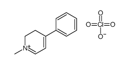1-methyl-4-phenyl-2,3-dihydropyridin-1-ium,perchlorate Structure