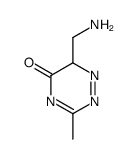 6-(aminomethyl)-3-methyl-6H-1,2,4-triazin-5-one结构式