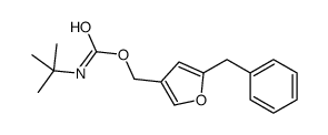 (5-benzylfuran-3-yl)methyl N-tert-butylcarbamate Structure