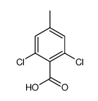 2,6-二氯-4-甲基-苯甲酸结构式