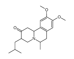 3-Isobutyl-9,10-dimethoxy-6-methyl-1,3,4,6,7,11b-hexahydro-pyrido[2,1-a]isoquinolin-2-one结构式