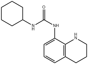 3-Cyclohexyl-1-(1,2,3,4-tetrahydroquinolin-8-yl)urea图片