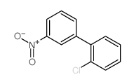 1,1'-Biphenyl,2-chloro-3'-nitro-结构式