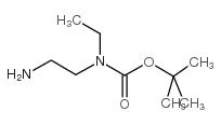N-Boc-N-ethylethylenediamine Structure