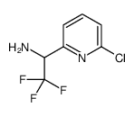 1-(6-chloropyridin-2-yl)-2,2,2-trifluoroethanamine Structure