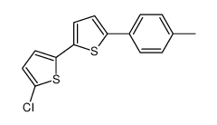 2-chloro-5-[5-(4-methylphenyl)thiophen-2-yl]thiophene Structure